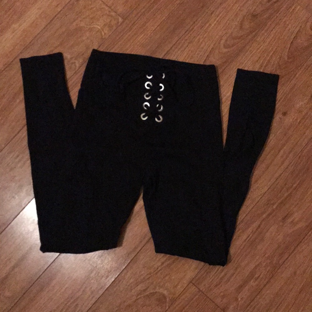 Express lace up leggings